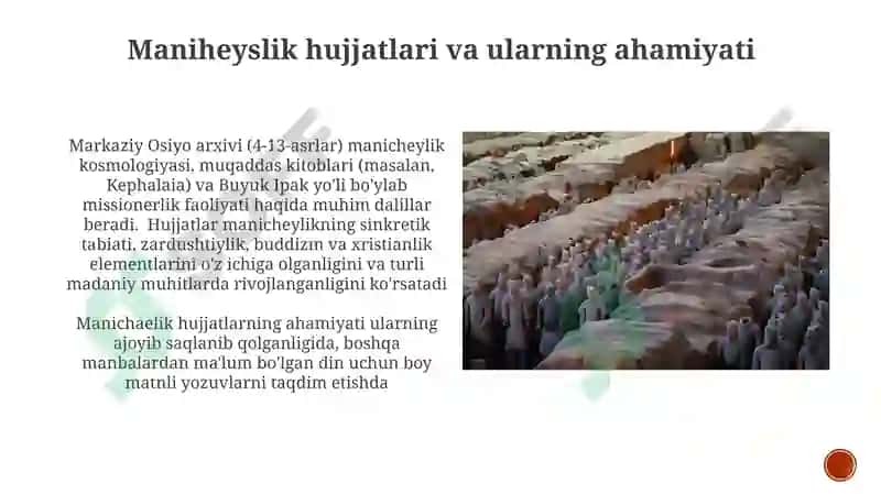 O'rta osiyoning qadimgi va o'rta asrlar arxivlari tarixdan 4