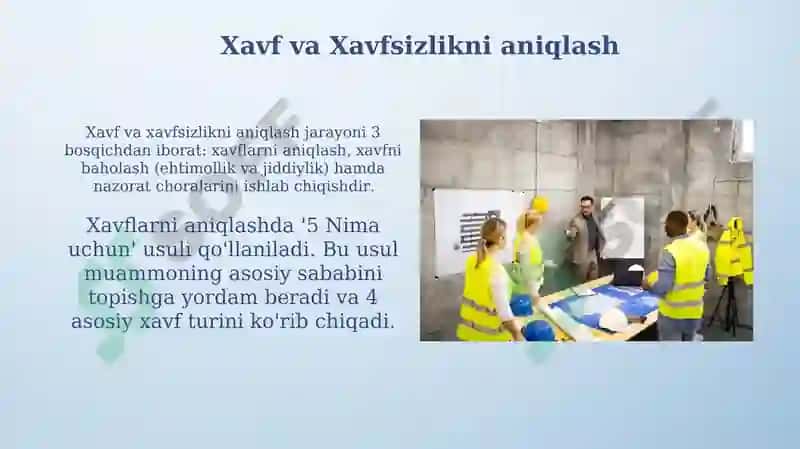 Salomatlik va xavfsizlik dars taqdimot 4