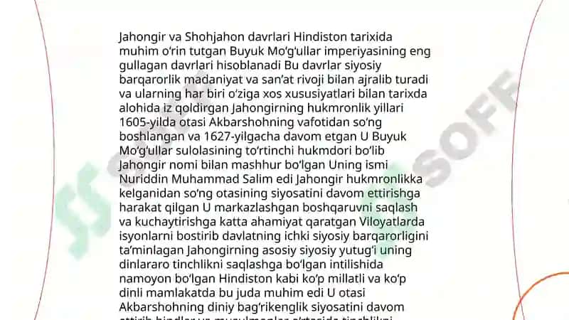 XVI-XVII asrlar Hindiston: Boburiylar imperiyasining kengayishi 4