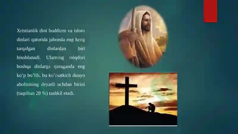 Xristianlikning asosiy o'nalishlari 4
