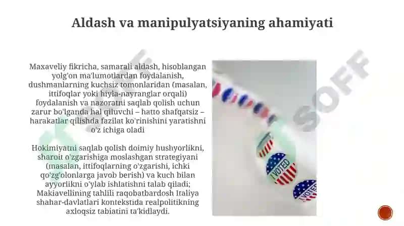 Nikkolo Makiavellining Hukumdor asari 4