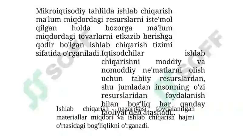 Ishlab chiqarish xarajatlari 4