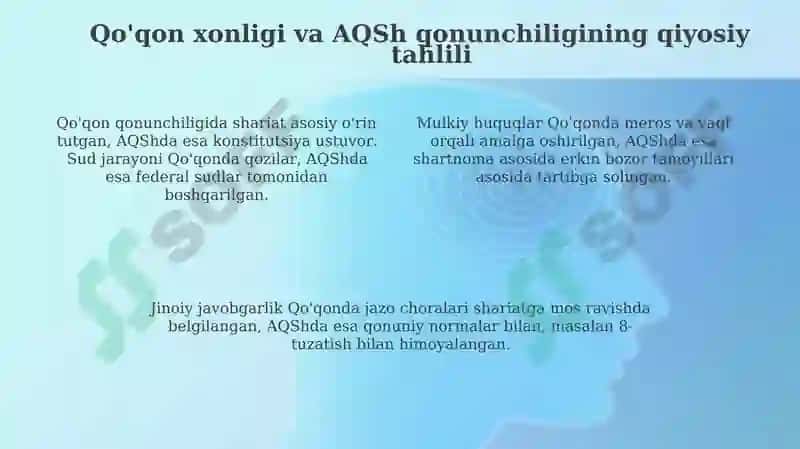 AQSh davlati va Qoʻqon xonligi huquqi 4