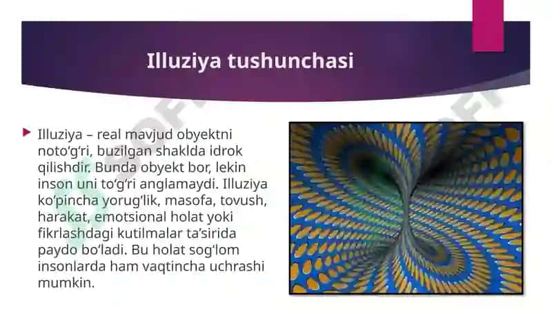 Idrokda illuziya va galyutsinatsiya 4