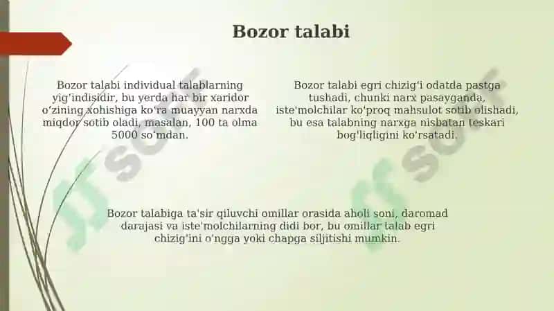 Shaxsiy talab 4