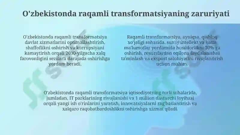 O'zbekistonning raqamli Transformatsiya strategiyasi 4