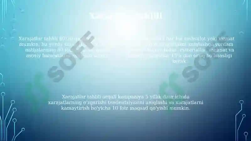 Sales and costs 4