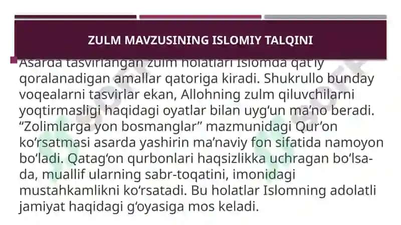Shukurullo “Kafansiz ko‘milganlar” asari 4