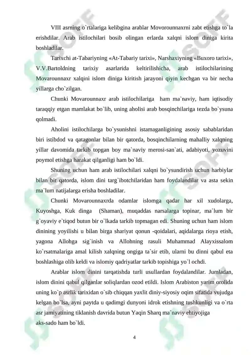 Quron Sharq xalqlarining diniy, ilmiy va ma`naviy me`rosi 4