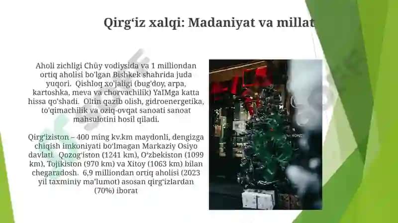 Qirg'izistonning sanoat manzarasi 4