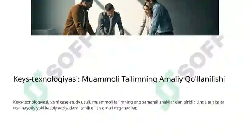 Muammoli Ta'lim Texnologiyasi 4