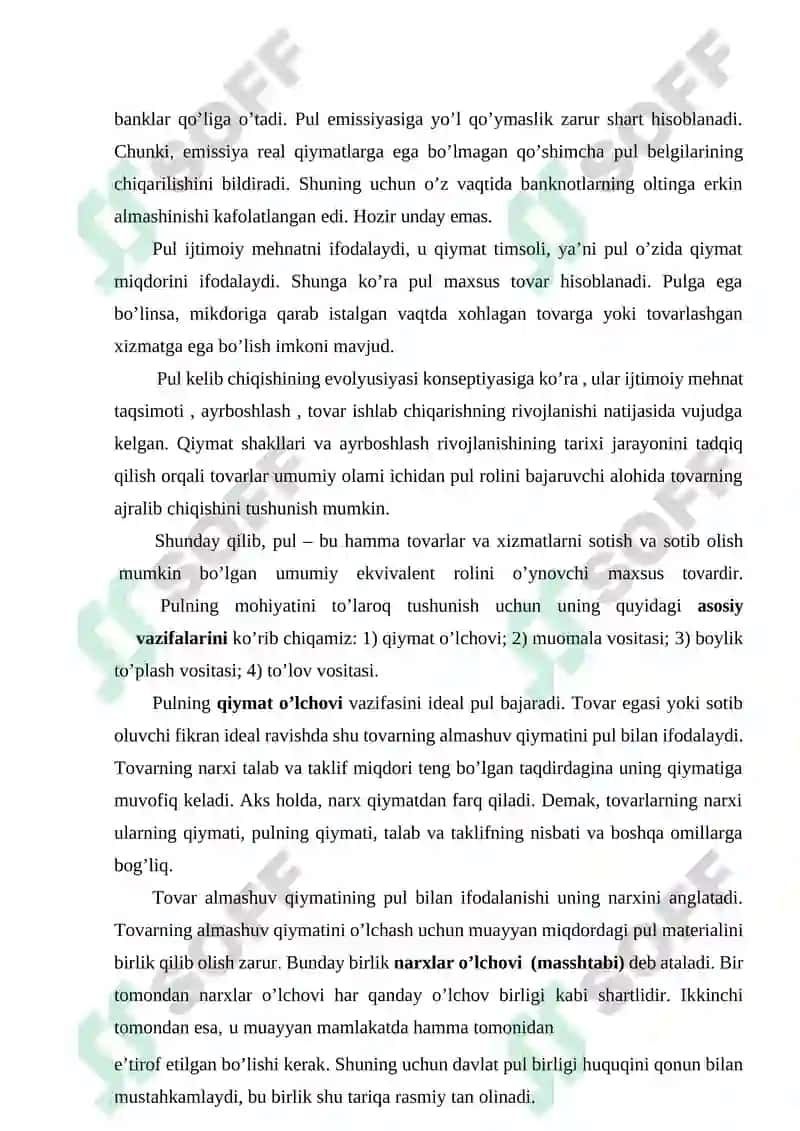 Davlatning pul kridit siyosati maqsadi va dastaklari 4