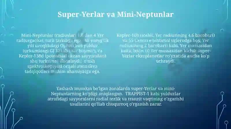 Yer va sayyoralar 4