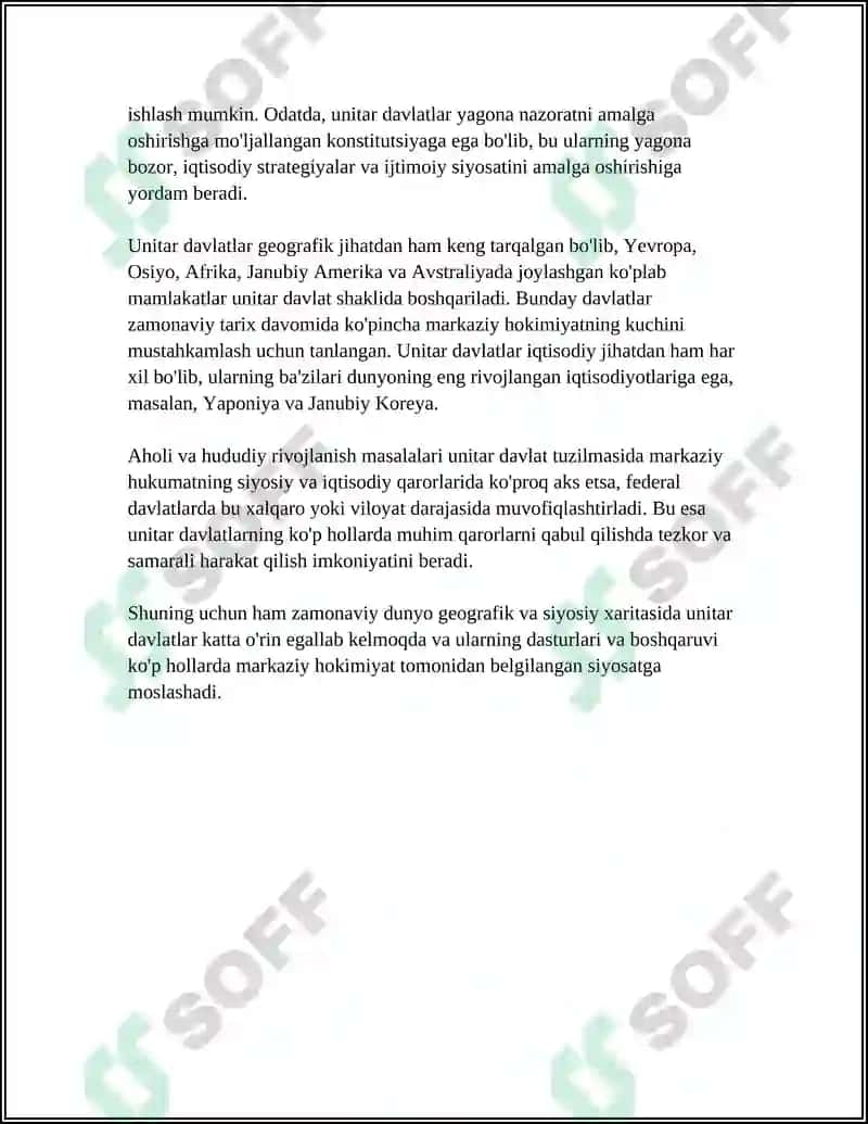 Unitar davlatlar haqida ma'lumotlar 4