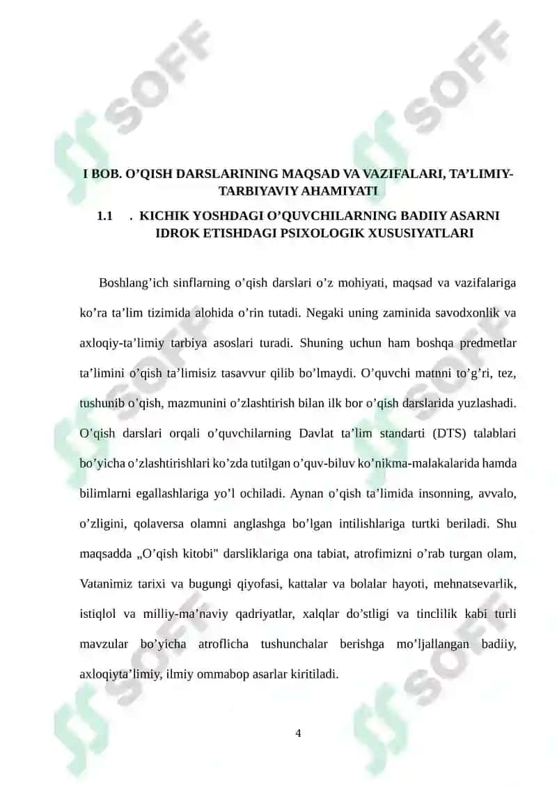 O’qish darslarida hikoya o’tish uslubiyati 4