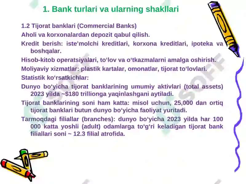 Xalqaro bank ishi nazariyasi va amaliyoti 4