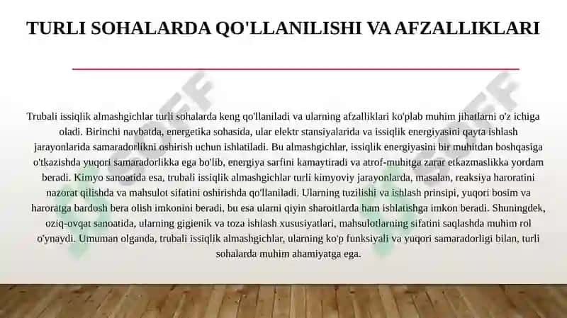 Trubali issiqlik almashgichlar 4