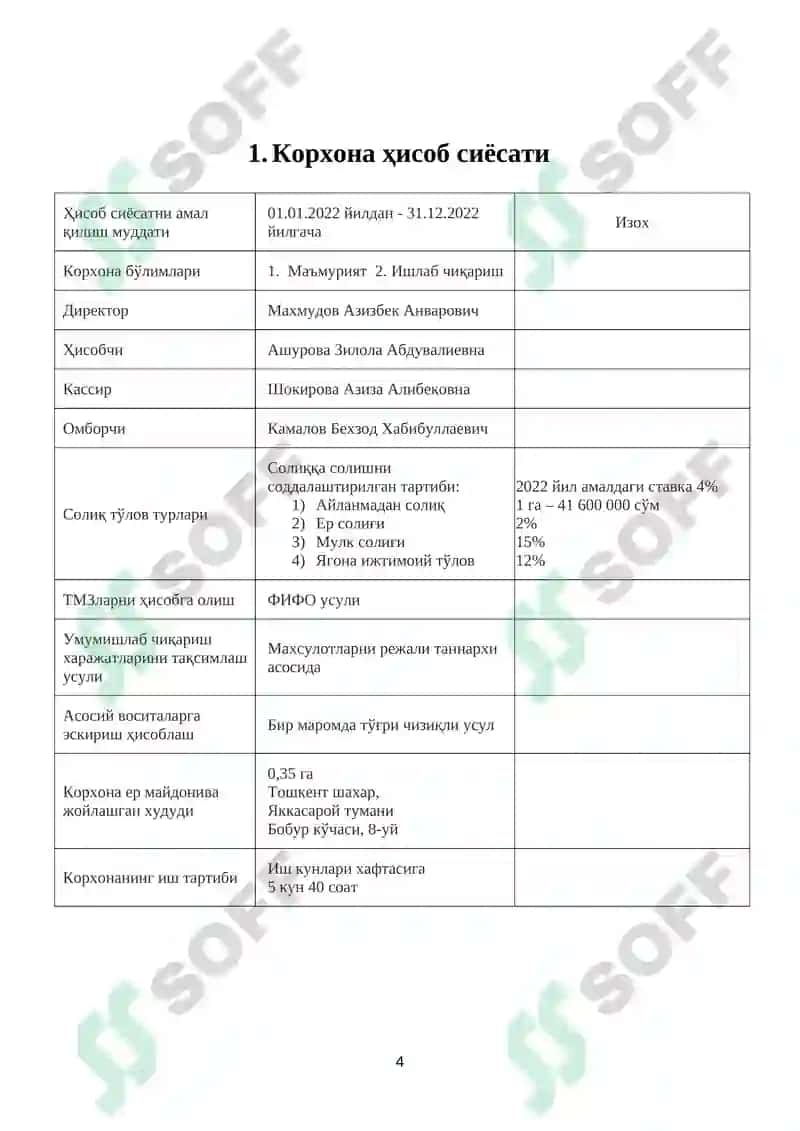 SHARQONA MEBEL MCHJ 4