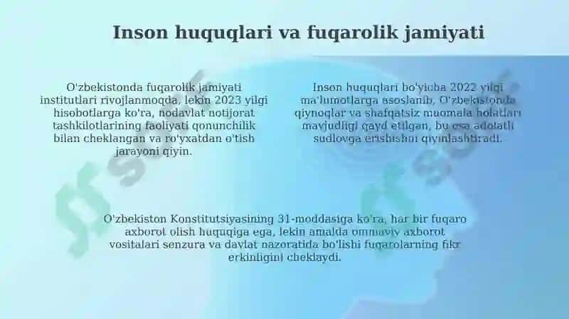O'zbekiston tarixi va siyosiy tizimi 4