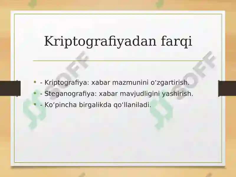 Axborotni Steganografik Himoyalash Usullari 4