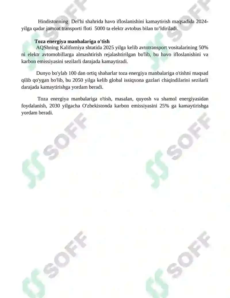 Antropogen omillarning biosferaga ta'sirini kamaytirish 4