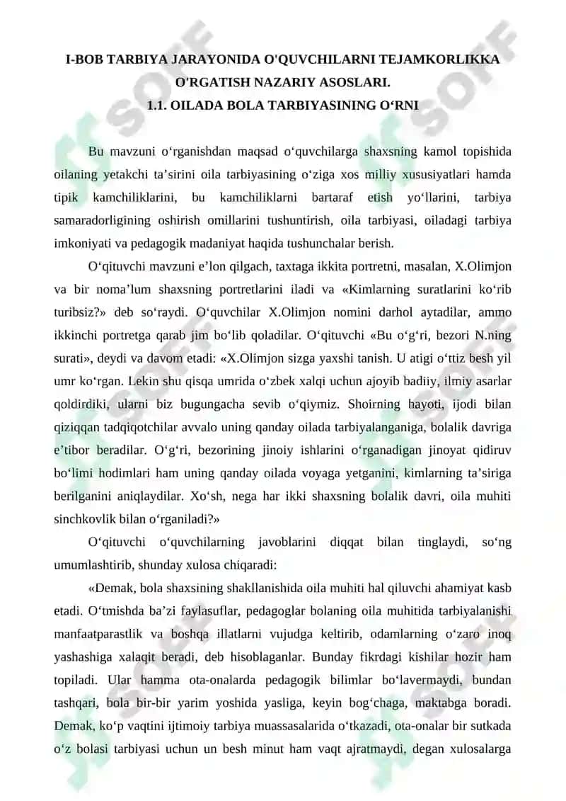 Oilada tejamkorlik fazilatlari 4