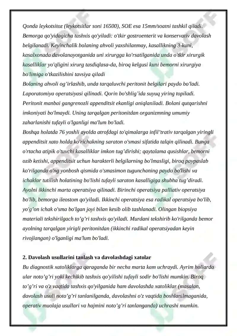 VRACHNING XATOSI 4
