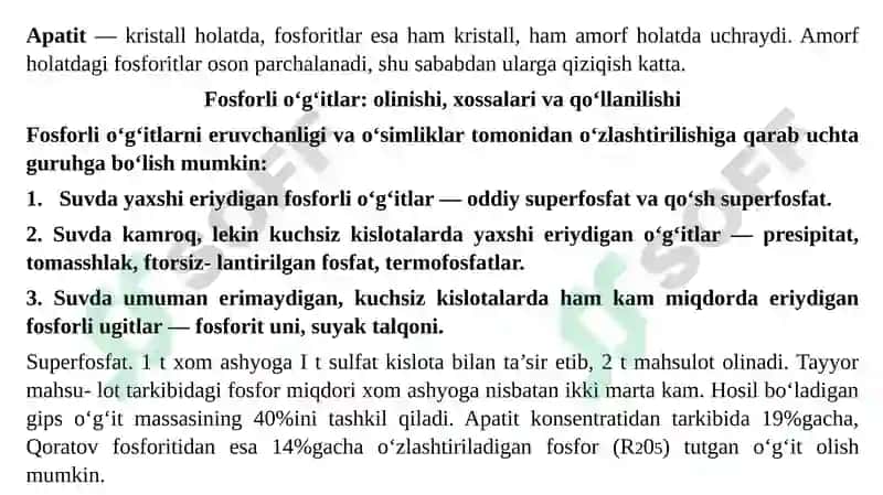 FOSF ORLI O‘G‘ITLAR 4