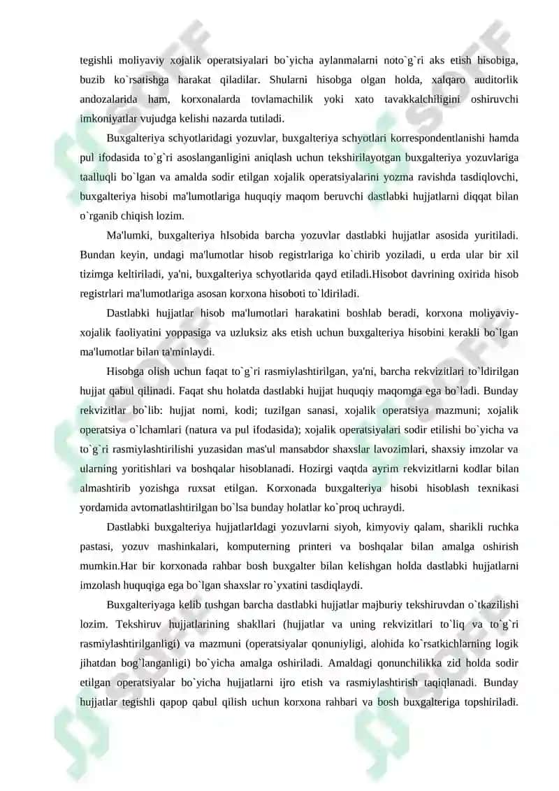 Moliyaviy hisobot auditini o`rganish 4
