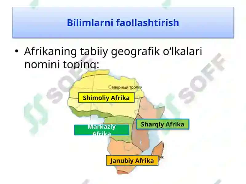 Afrikaning tabiiy geografik o‘lkalari 4
