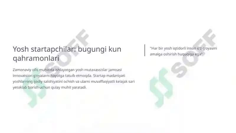 Yoshlar bandligini ta'minlashda startaplar roli 4