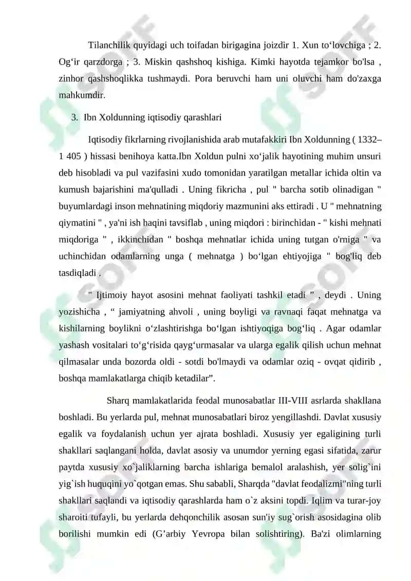 Islom ta’limotida iqtisodiy qarashlar 4