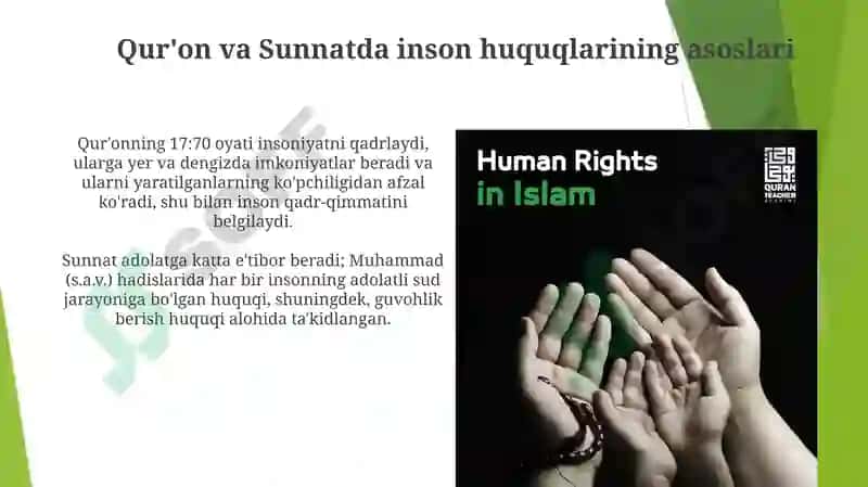 Islomda inson huquqlari 4