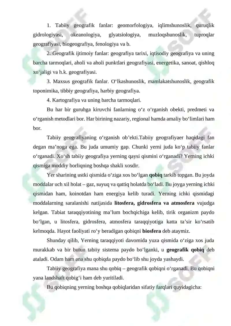 Geografiyaning rivojlanish bosqichlari 4