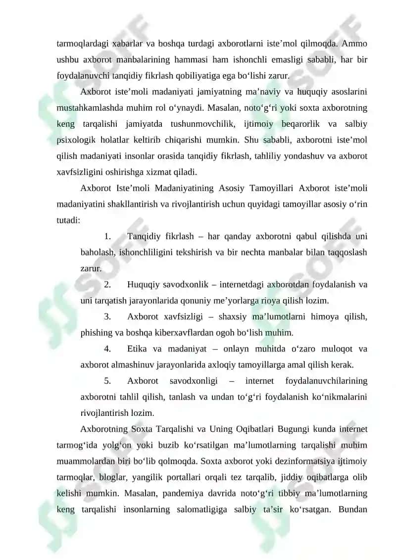 "Kibermakonda axborot iste’moli madaniyati" 4
