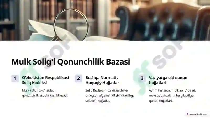 Mulk Solig'i 4