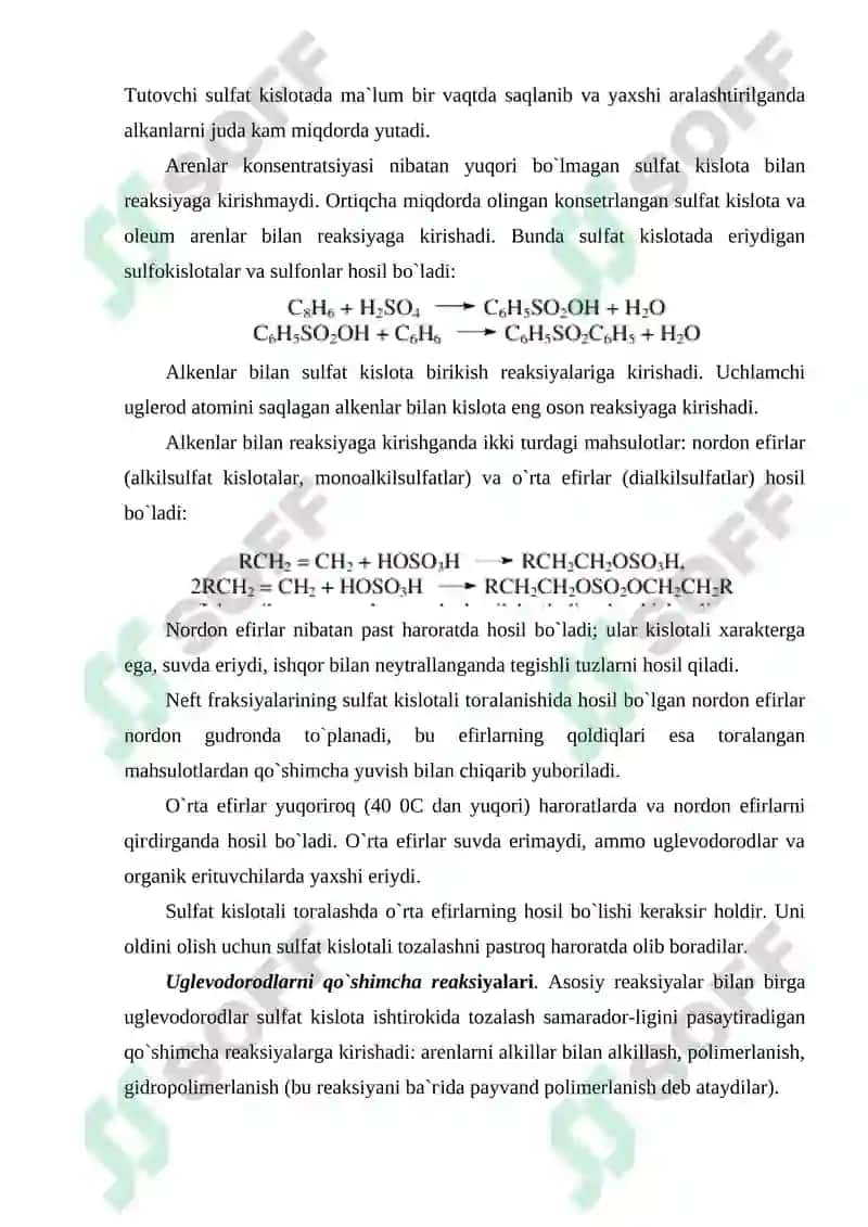 Neft va gaz mahsulotlarini tozalash 4