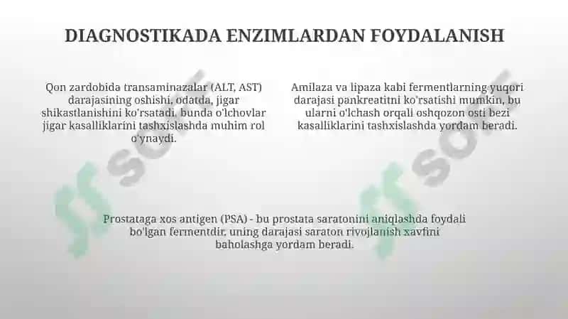 Enzimlar Tibbiyotda 4