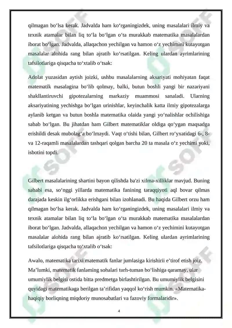 Olmon matematigi David Gilbert 4