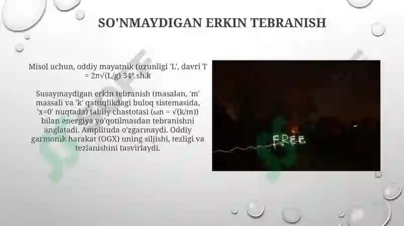 Erkin tebranishlar 4