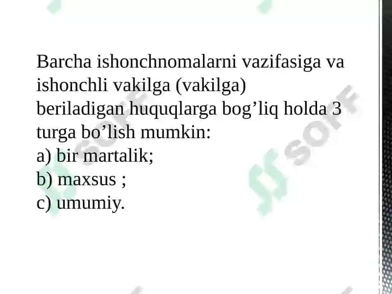 Ishonchnoma va dalolatnama 4