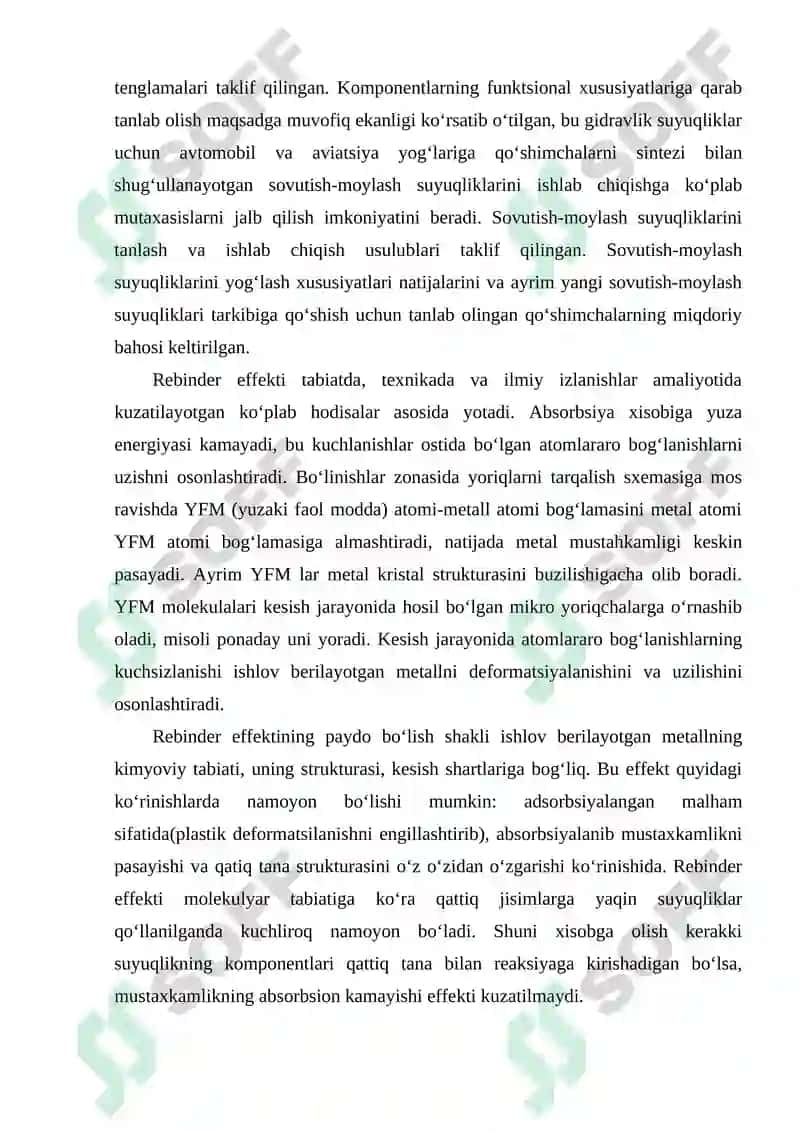 Metall kesish dastgohlarini ta`mirlashda slesarlik ishlari 4