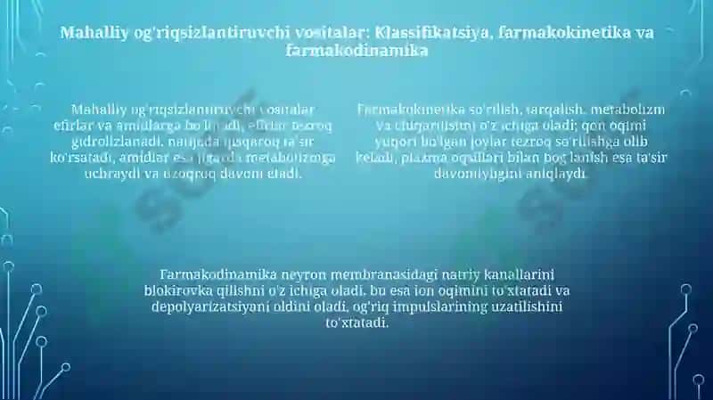 Mahalliy anesteziya va uning turlari 4