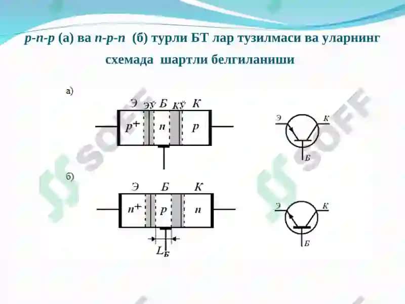 Биполяр транзисторлар (БТ) 4
