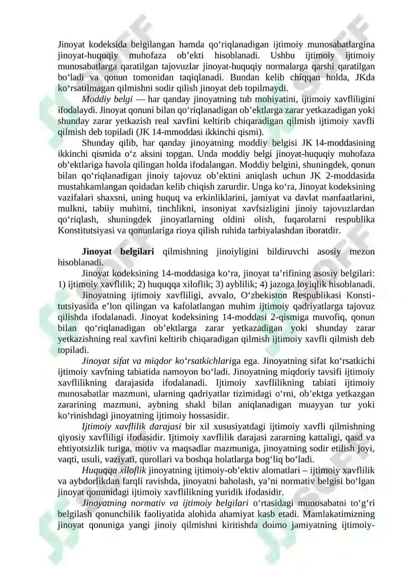 JINOYAT TUSHUNCHASI 4