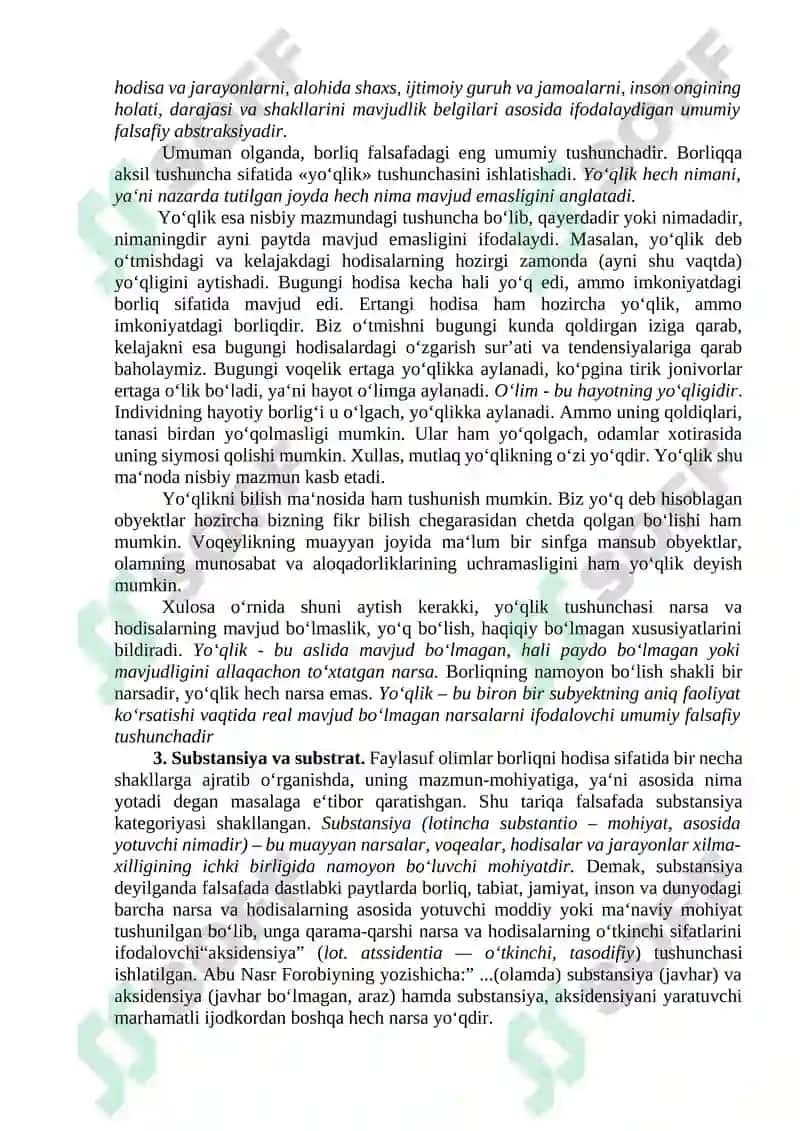 Borliq va uning funksiyalari 4
