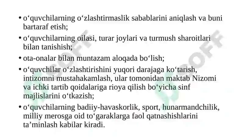 UOTMda sinf rahbari faoliyati 4