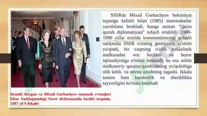 AQSH va Rossiyaning diplomatik aloqalari 4