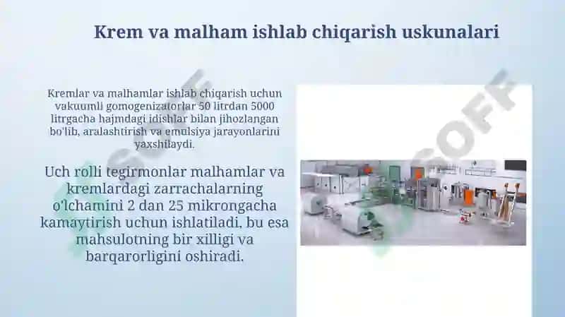 Farmatsevtik ishlab chiqarish 4