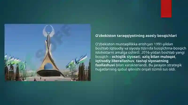 O‘zbekistonning rivojlanish strategiyasi 4